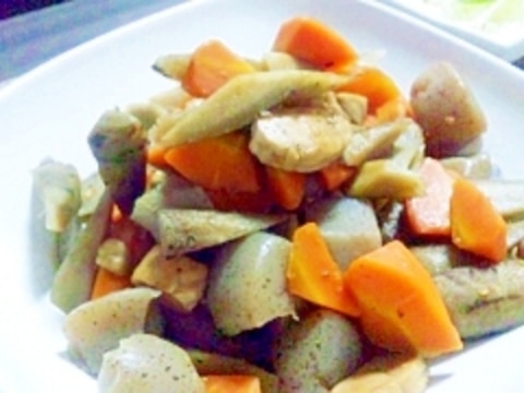 定番和食 根菜の煮物